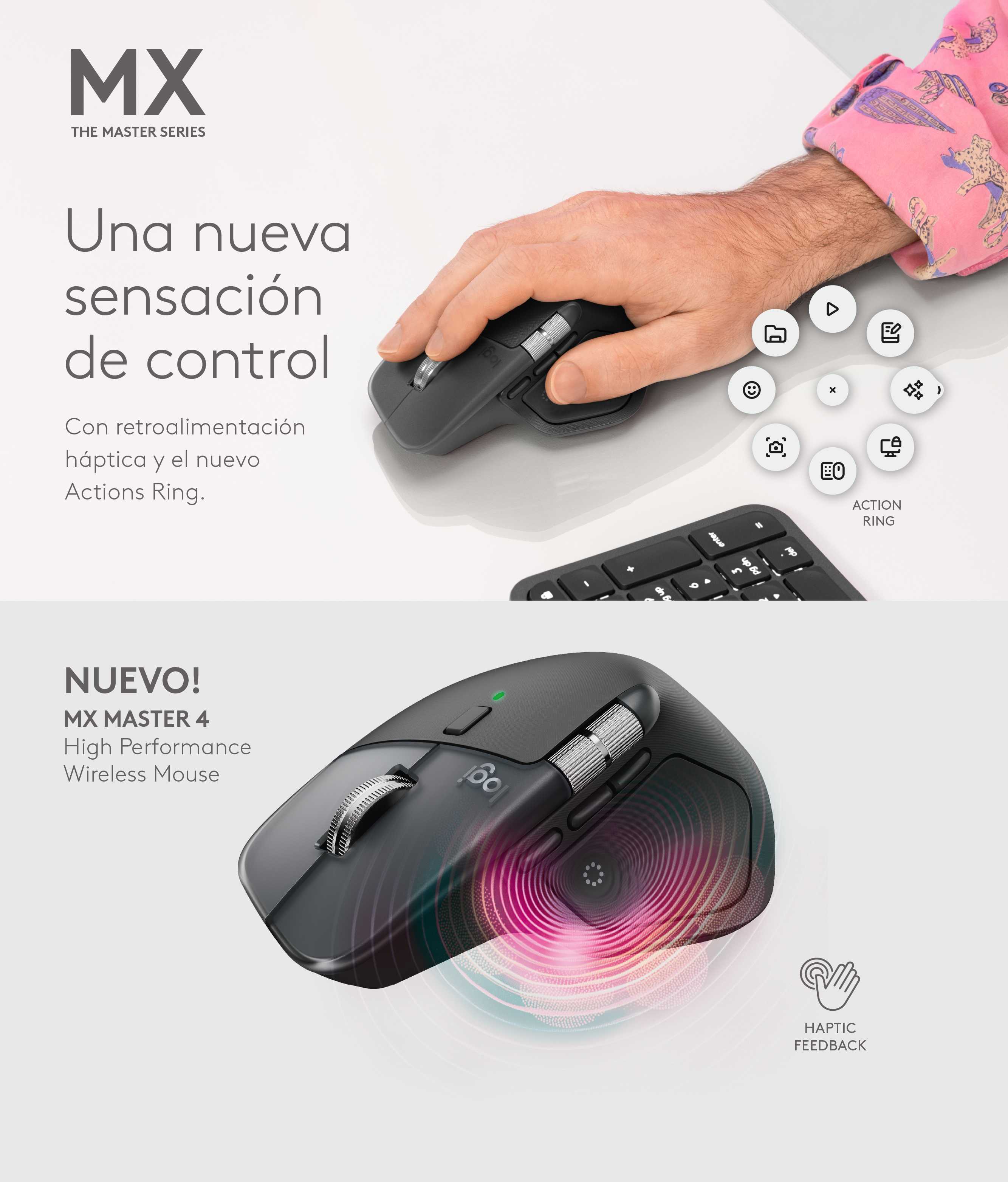 Descubre el nuevo MX Master 4